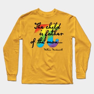 Child, father, pie Long Sleeve T-Shirt